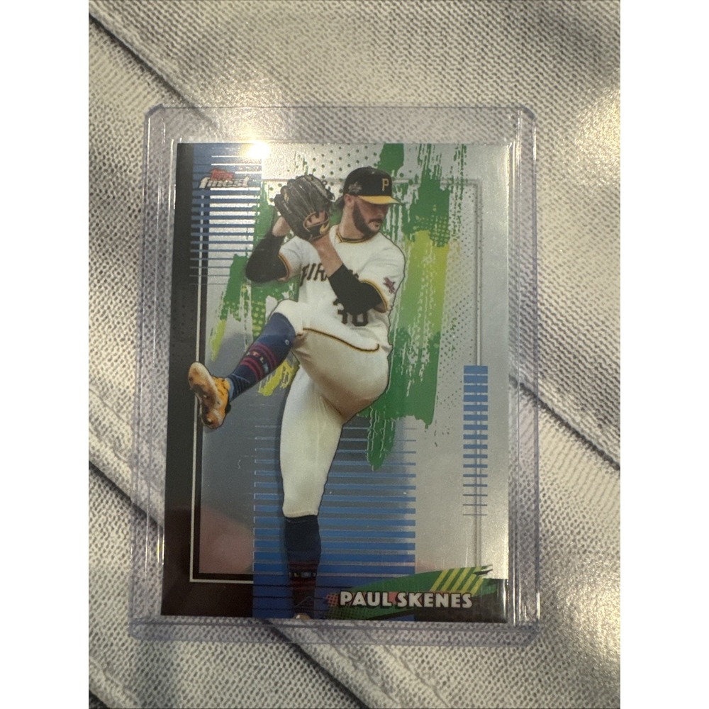 2026 Topps Finest Paul Skenes #10 Common Baseball Card